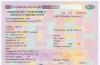 Vehicle registration certificate - where what data is written
